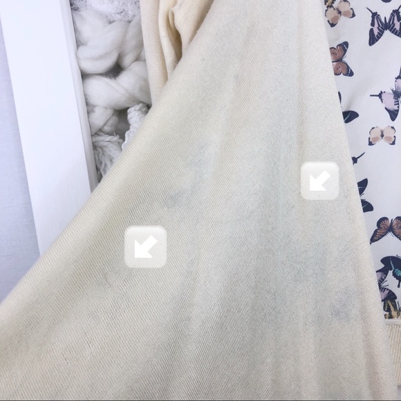 Ted Baker Mandey Butterfly Print Draped Cardigan - Picture 4 of 8